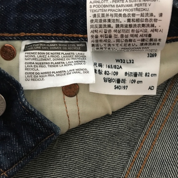 Levi’s 501 button fly jeans - Picture 2 of 2